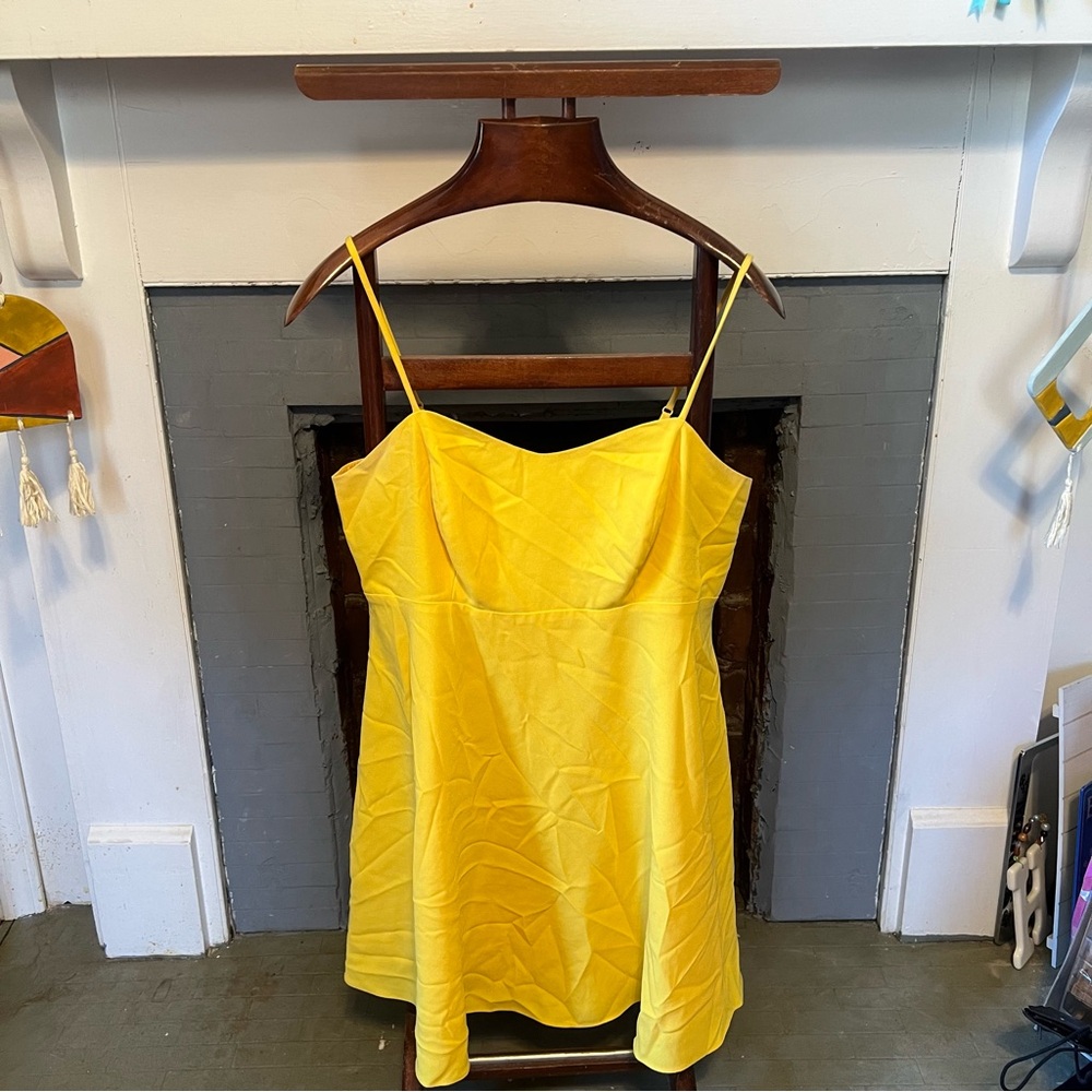 Forever 21 yellow dress